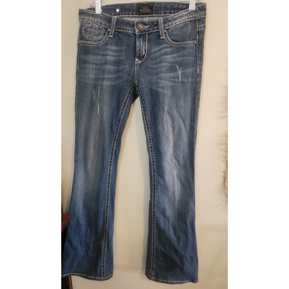 ReRock‎ for Express Bootcut Jeans 4 Regular Low Rise Y2K Stretch